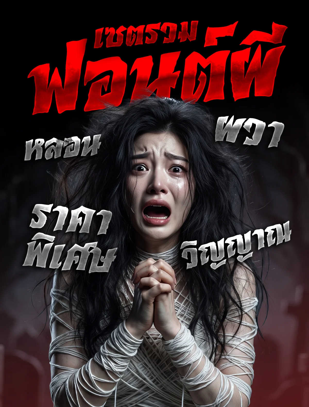 เซต ฟอนต์ผี สุดหลอน